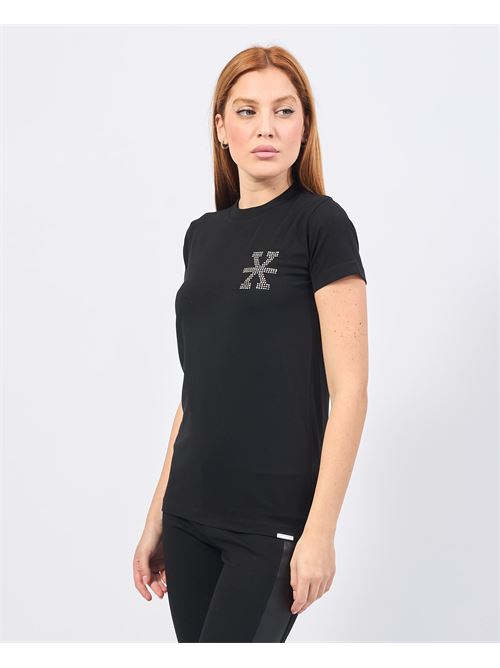 T-shirt ? col rond Richmond avec logo RICHMOND X | UWA24013TSBLACK